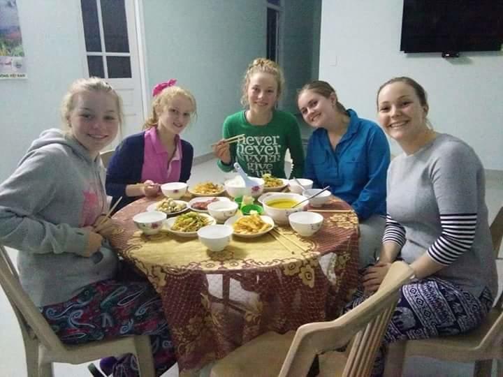 Tuan Thanh Homestay Tân Hiệ Eksteriør bilde